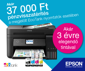 Epson pénzvisszatérítési akció