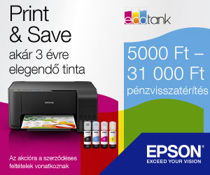 Epson pénzvisszatérítési akció