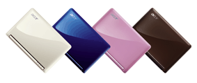 Acer Aspire One netbook színes mini notebook