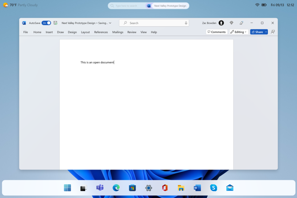 Windows 12 UI Windows 12 UI