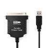 USB párhuzamos port nyomtató átalakító USB A - Centronics 36 pin USB párhuzamos port nyomtató átalakító USB A - Centronics 36 pin