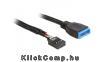 USB 2.0 pin header female > USB 3.0 pin header male Delock USB 2.0 pin header female > USB 3.0 pin header male Delock