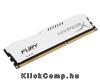 8GB DDR3 Memória 1600MHz KINGSTON HyperX FURY fehér HX316C10FW 8 8GB DDR3 Memória 1600MHz KINGSTON HyperX FURY fehér HX316C10FW 8