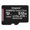 Memória-kártya 512GB SD micro SDXC Class 10 A1 Kingston Canvas Select Plus Memória-kártya 512GB SD micro SDXC Class 10 A1 Kingston Canvas Select Plus