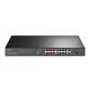 16 Port Switch TP-LINK TL-SL1218P 16-Port 10 100Mbps + 2-Port Gigabit Rackmount Switch with 16- 16 Port Switch TP-LINK TL-SL1218P 16-Port 10 100Mbps + 2-Port Gigabit Rackmount Switch with 16-